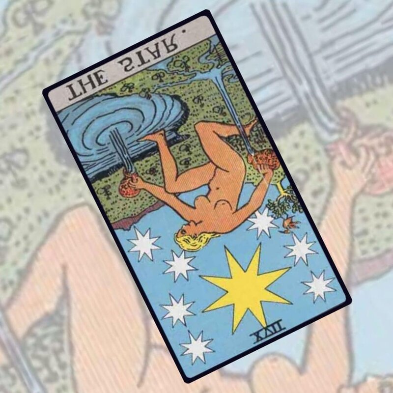 Hình ảnh lá bài The Star Tarot