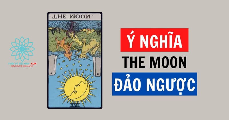 Ý nghĩa lá bài The Moon ngược