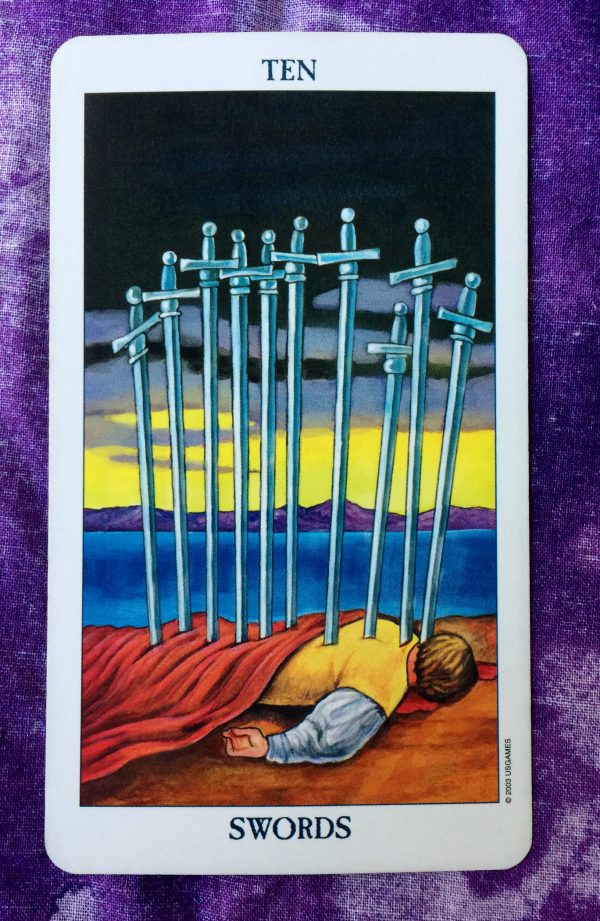  Ngh a L B i Ten Of Swords Tarot C a B B i Tarot