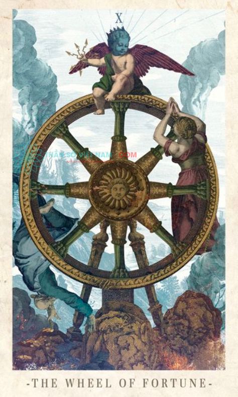 Six Of Cups và Wheel of Fortune