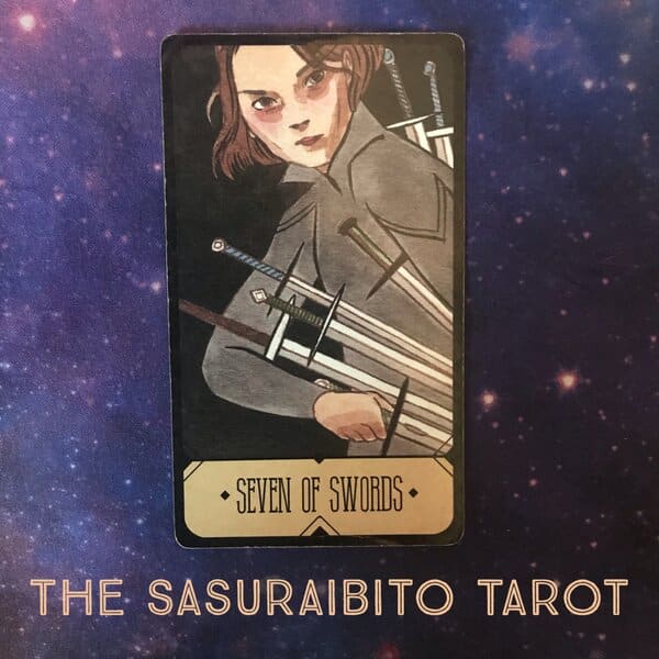 7 of Swords Tarot - giải mã lá bài của lừa dối và phản bội
