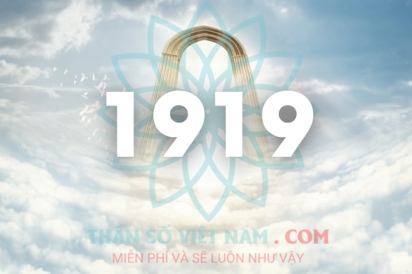 Số thiên thần 1919: Thông điệp về niềm tin và phát triển bản thân