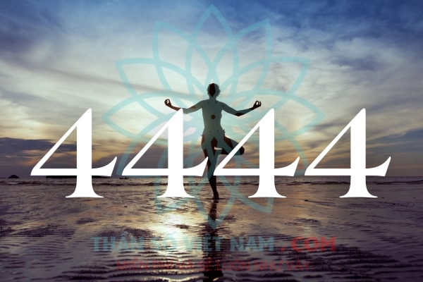 Số 4444 biểu tượng cho sự chăm chỉ, sức mạnh, ổn định và cân bằng