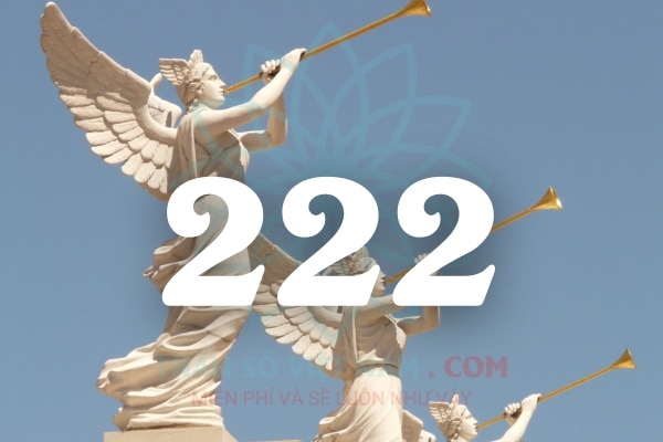 Về mặt tâm linh, thiên thần số 222 mang lại điềm lành cho bạn 